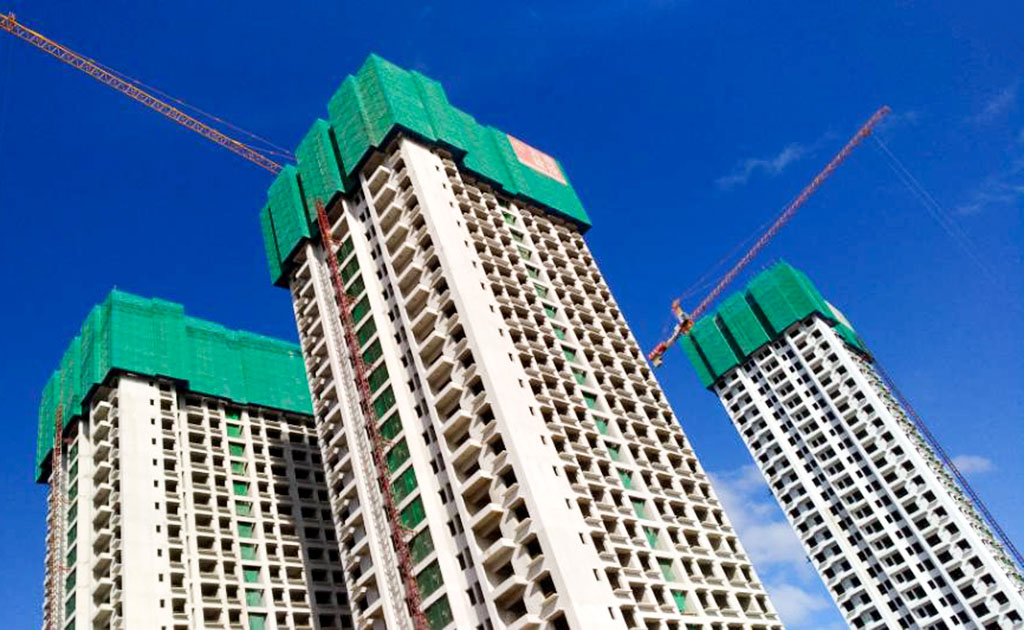 電力裝配工業(yè)基地8號地塊二期公租房建設(shè)主體封頂-云南能投居正產(chǎn)業(yè)投資有限公司